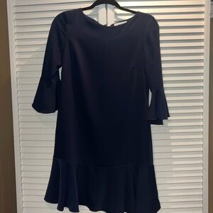 STS Sail‎ To Sable Blue Ruffle sleeve Dress women’s 4